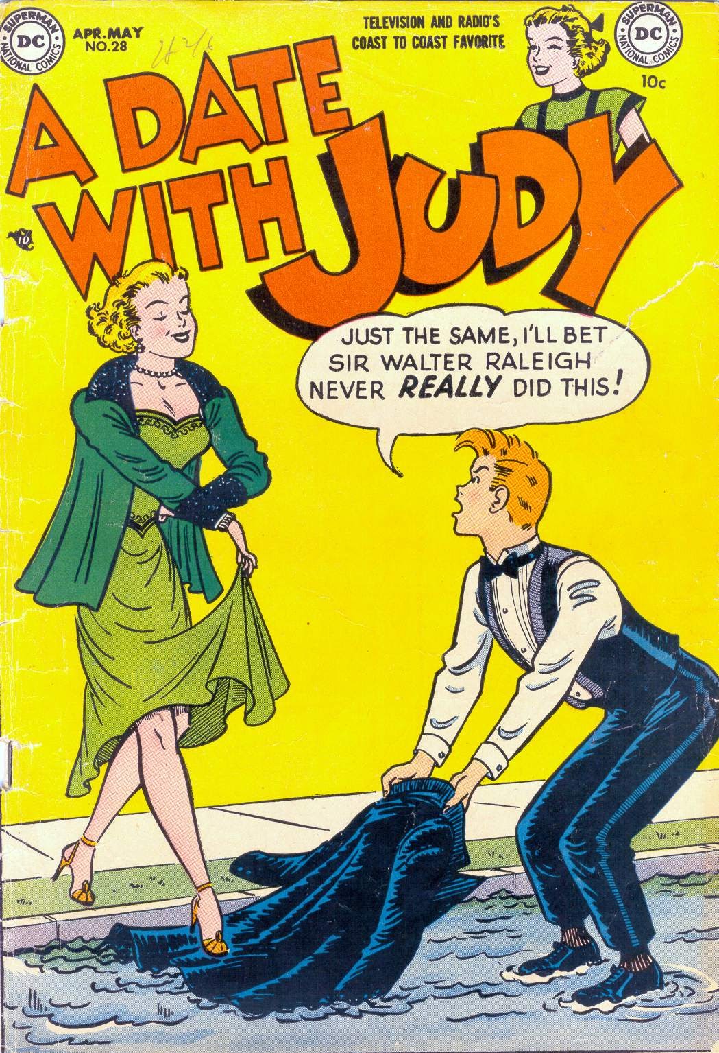 Read online A Date with Judy comic -  Issue #28 - 1