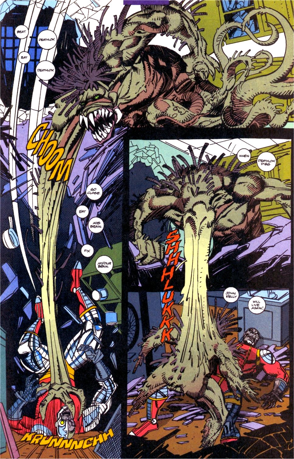 Read online Deathlok (1991) comic -  Issue #14 - 21