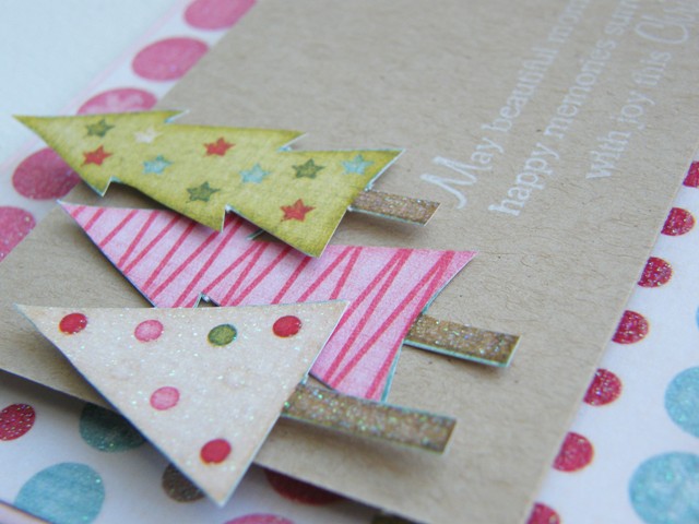 K And R Designs Glittery Christmas Cards