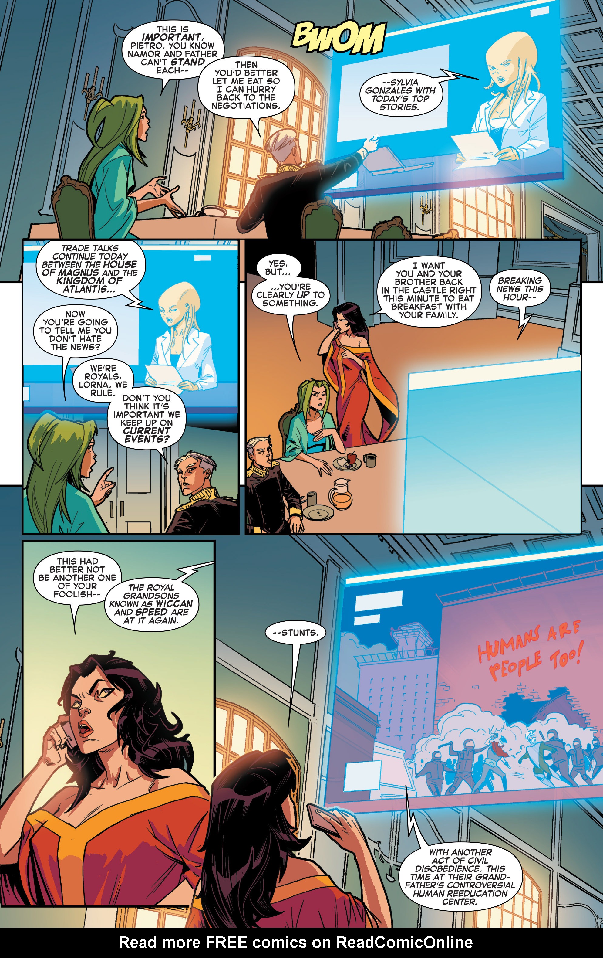 Read online House of M (2015) comic -  Issue #1 - 12