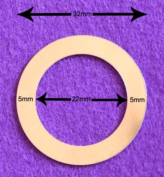 Whimsy & Whatnots Sterling Silver Washers