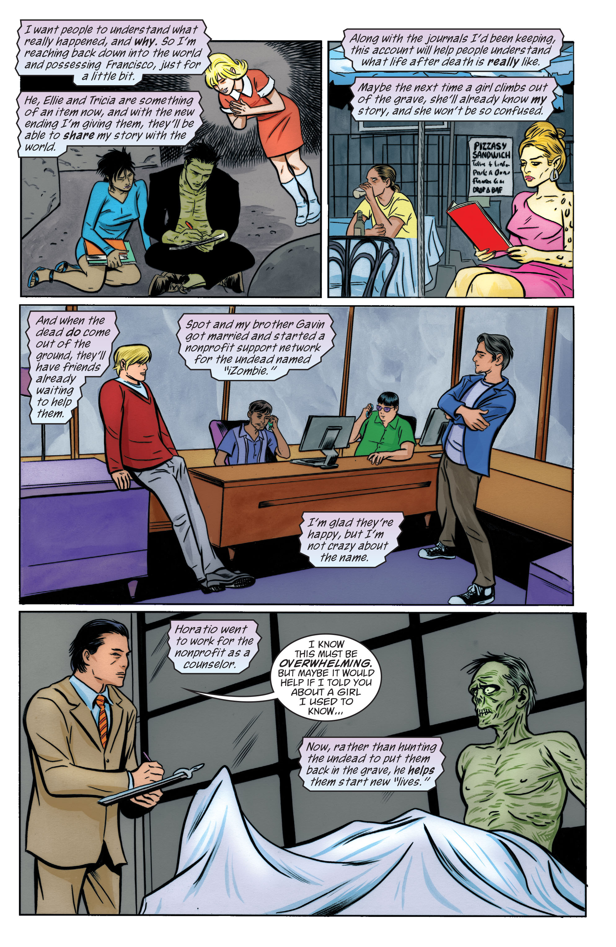 Read online iZombie comic -  Issue # _TPB 4 - Repossessed - 184