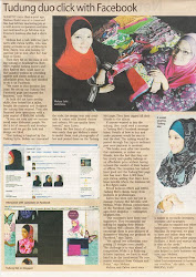 TUDUNG MEL DI NST