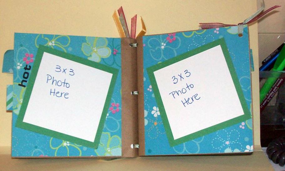 Priceless Paper Crafts Mini Scrapbook Album Class