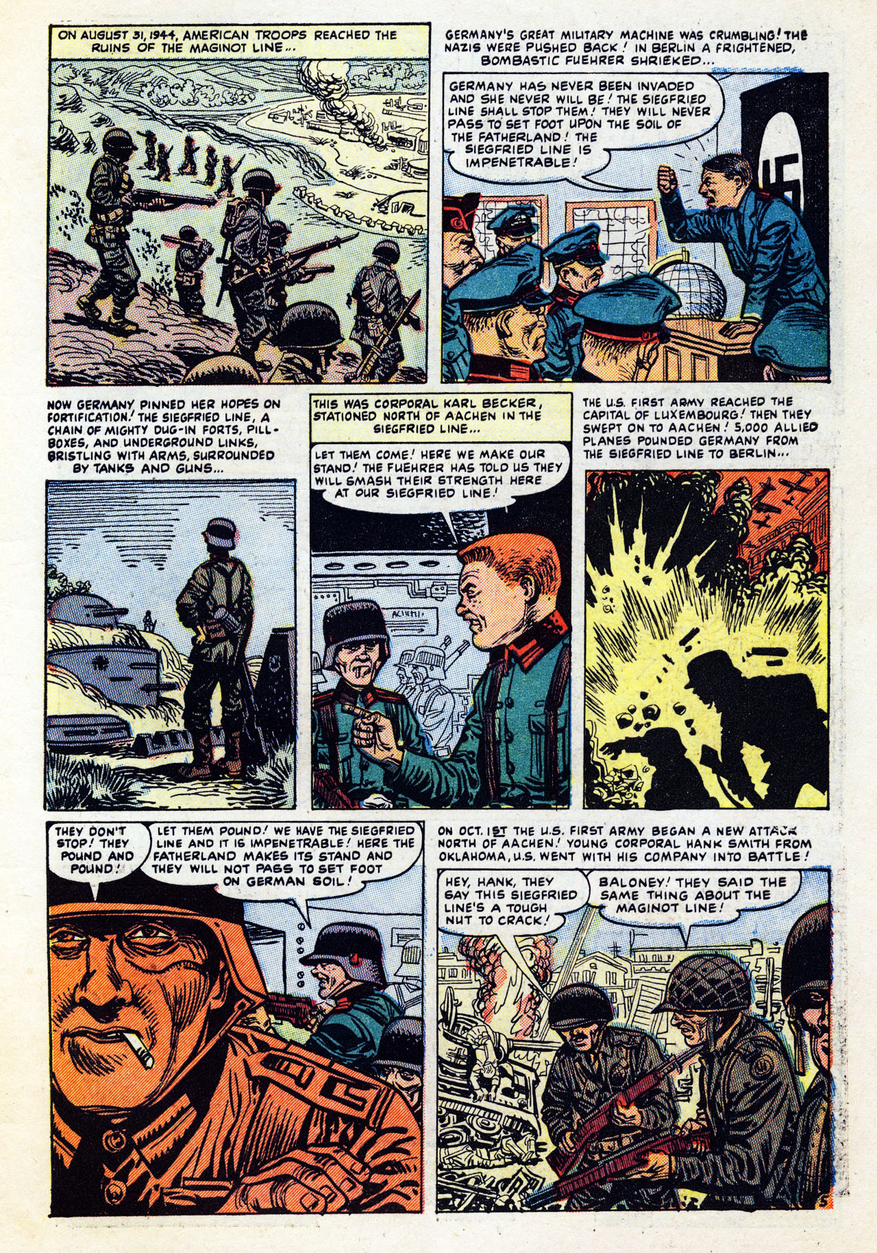 Read online War Comics comic -  Issue #24 - 7