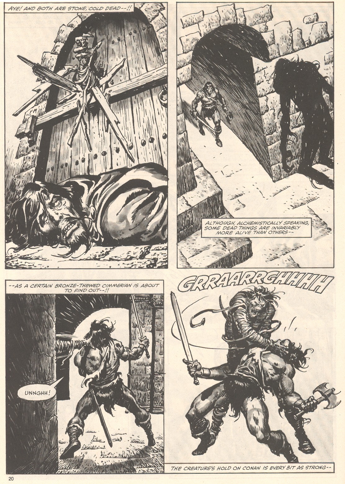 Read online The Savage Sword Of Conan comic -  Issue #79 - 20