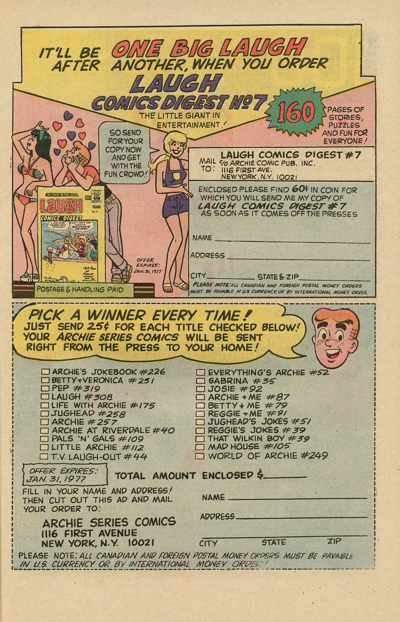 Read online Archie's TV Laugh-Out comic -  Issue #44 - 27