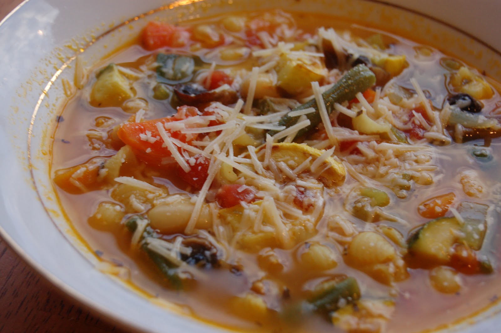 The Sparitarian: Roasted Vegetable Minestrone