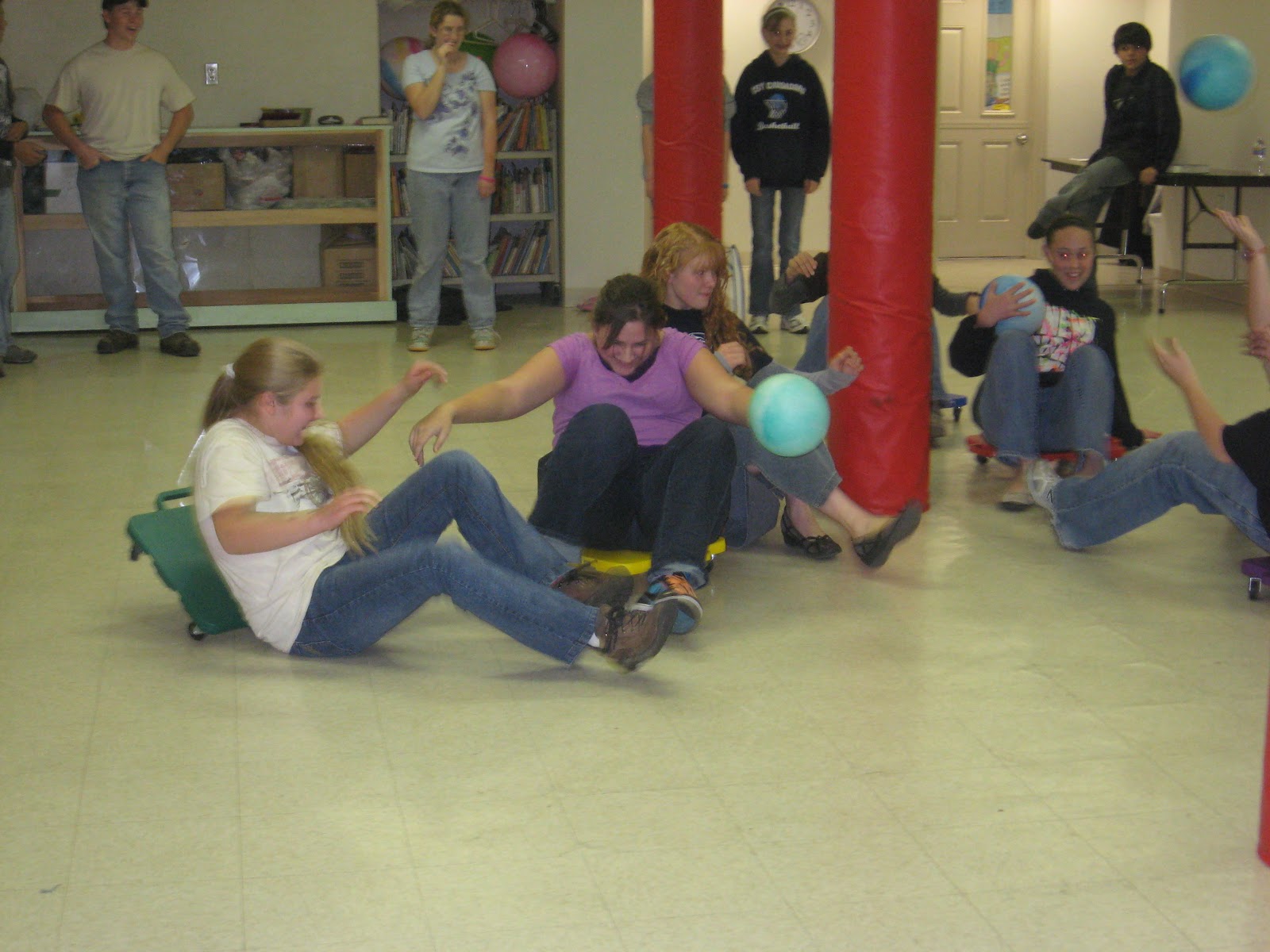 FBC Hanover Youth Dodgeball & Tug of War.. scooter style