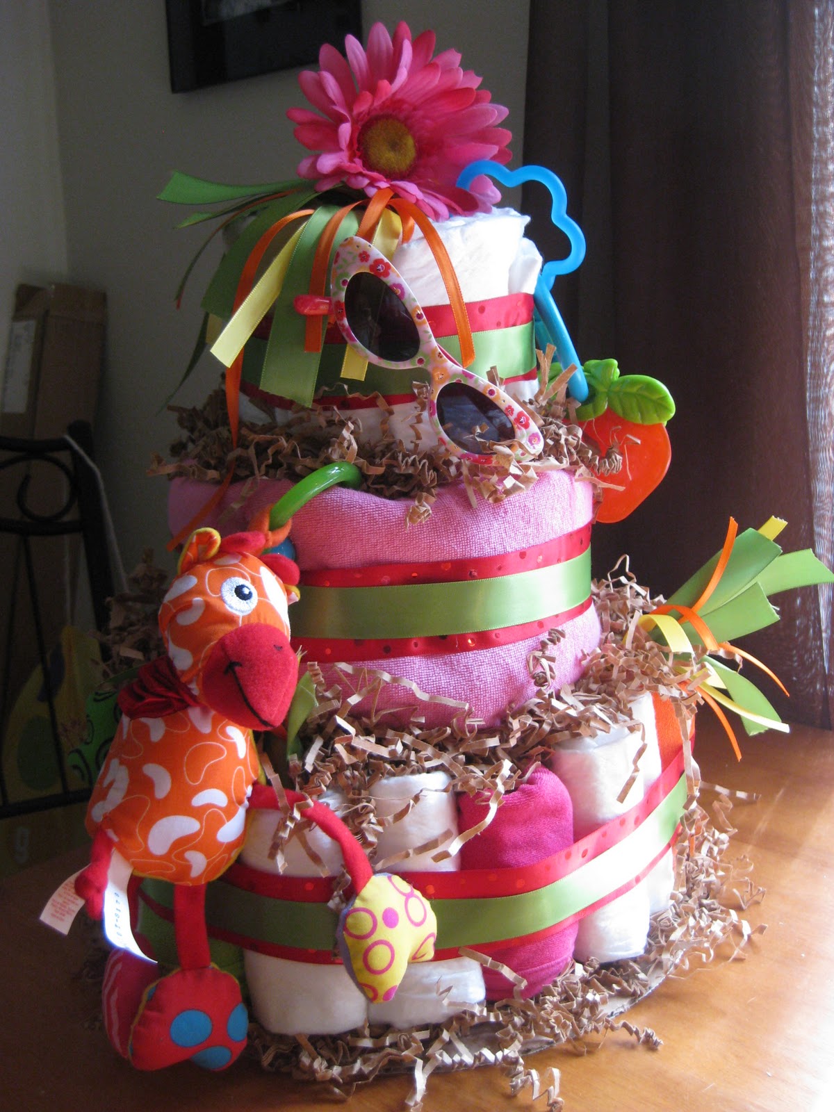 3 Sonny Days Diaper Cakes