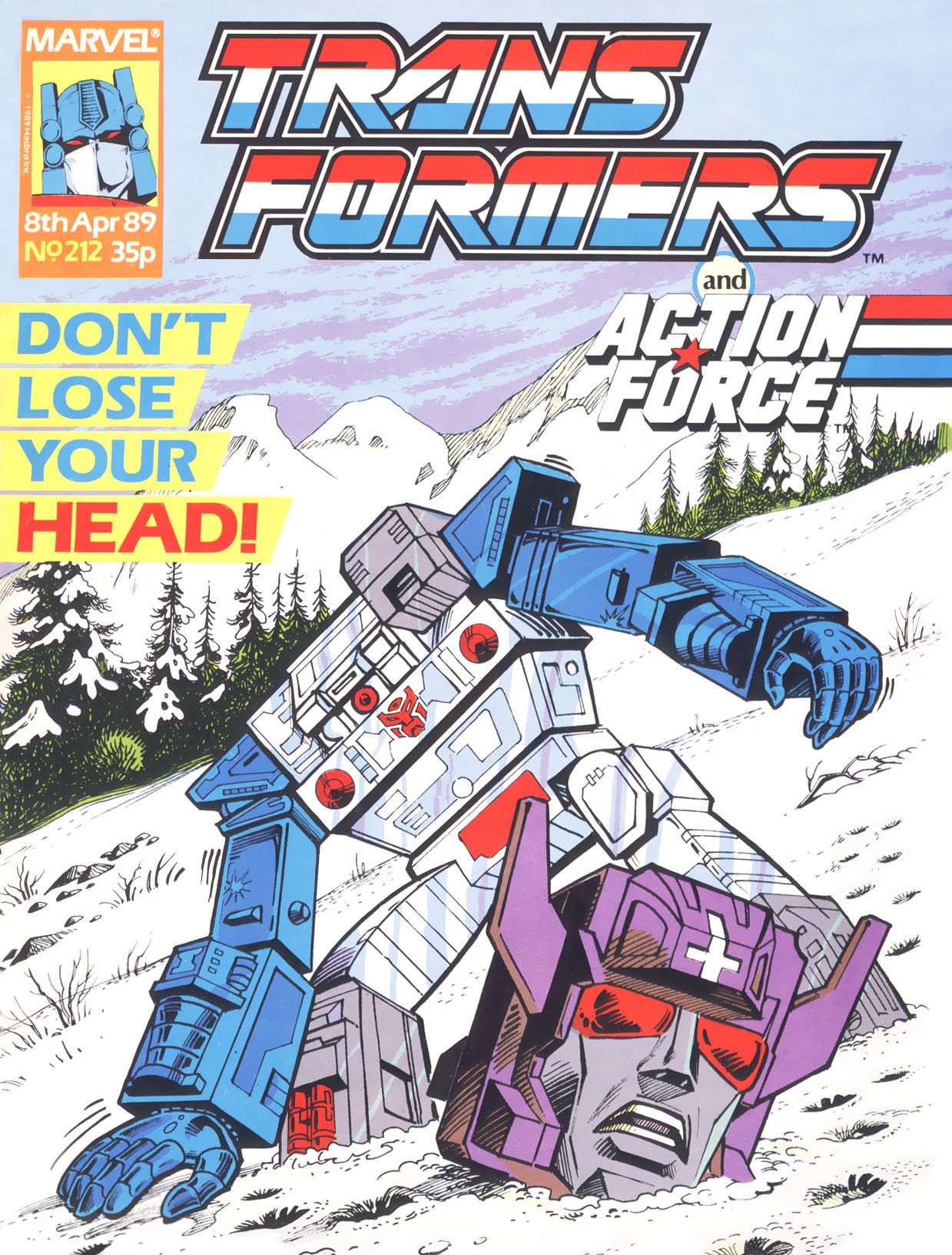 Read online The Transformers (UK) comic -  Issue #212 - 1
