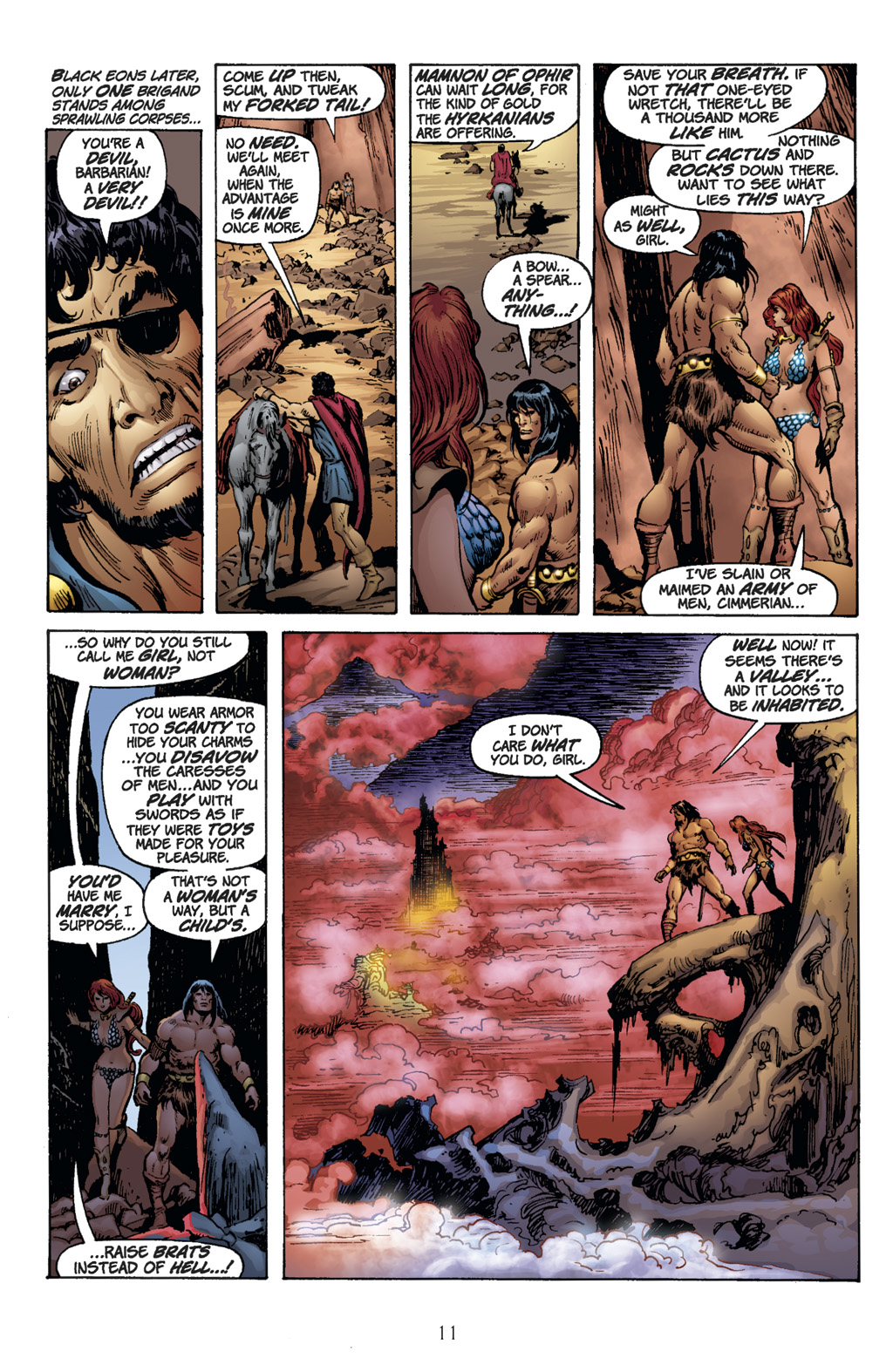 Read online The Chronicles of Conan comic -  Issue # TPB 7 (Part 1) - 11