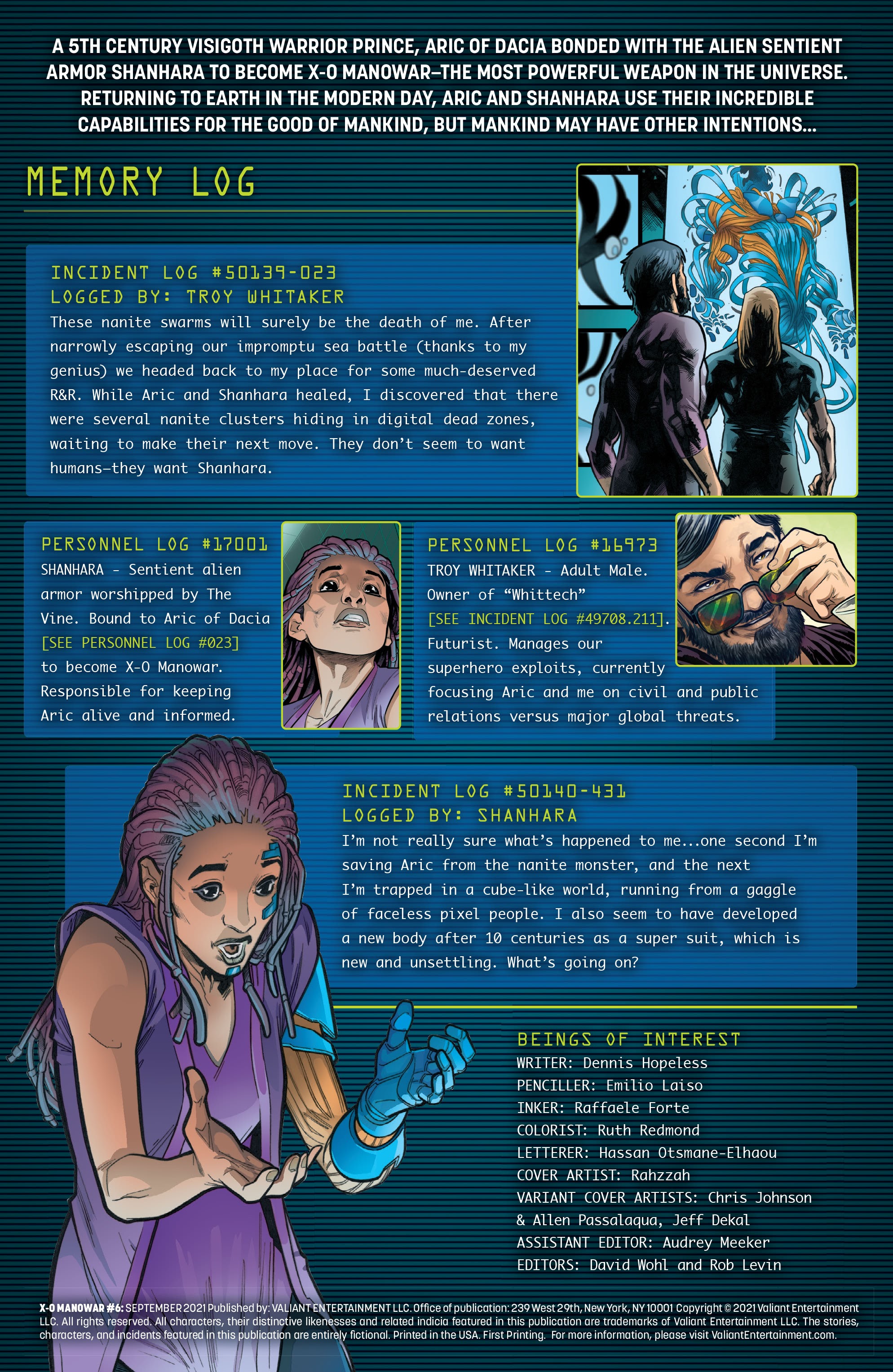Read online X-O Manowar (2020) comic -  Issue #6 - 2