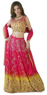 4 Indian culture weding dress style