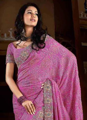 ss051225725793 Embroidered Saree
