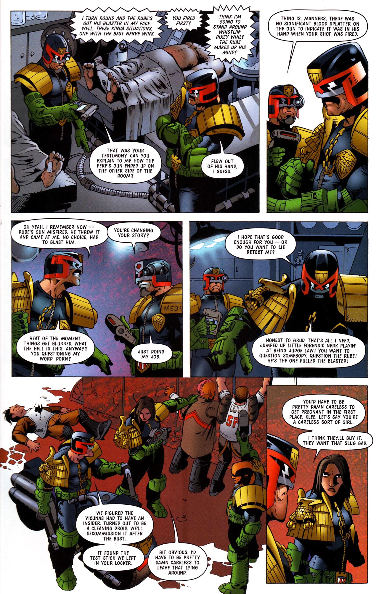 Read online Judge Dredd Megazine (vol. 4) comic -  Issue #8 - 7
