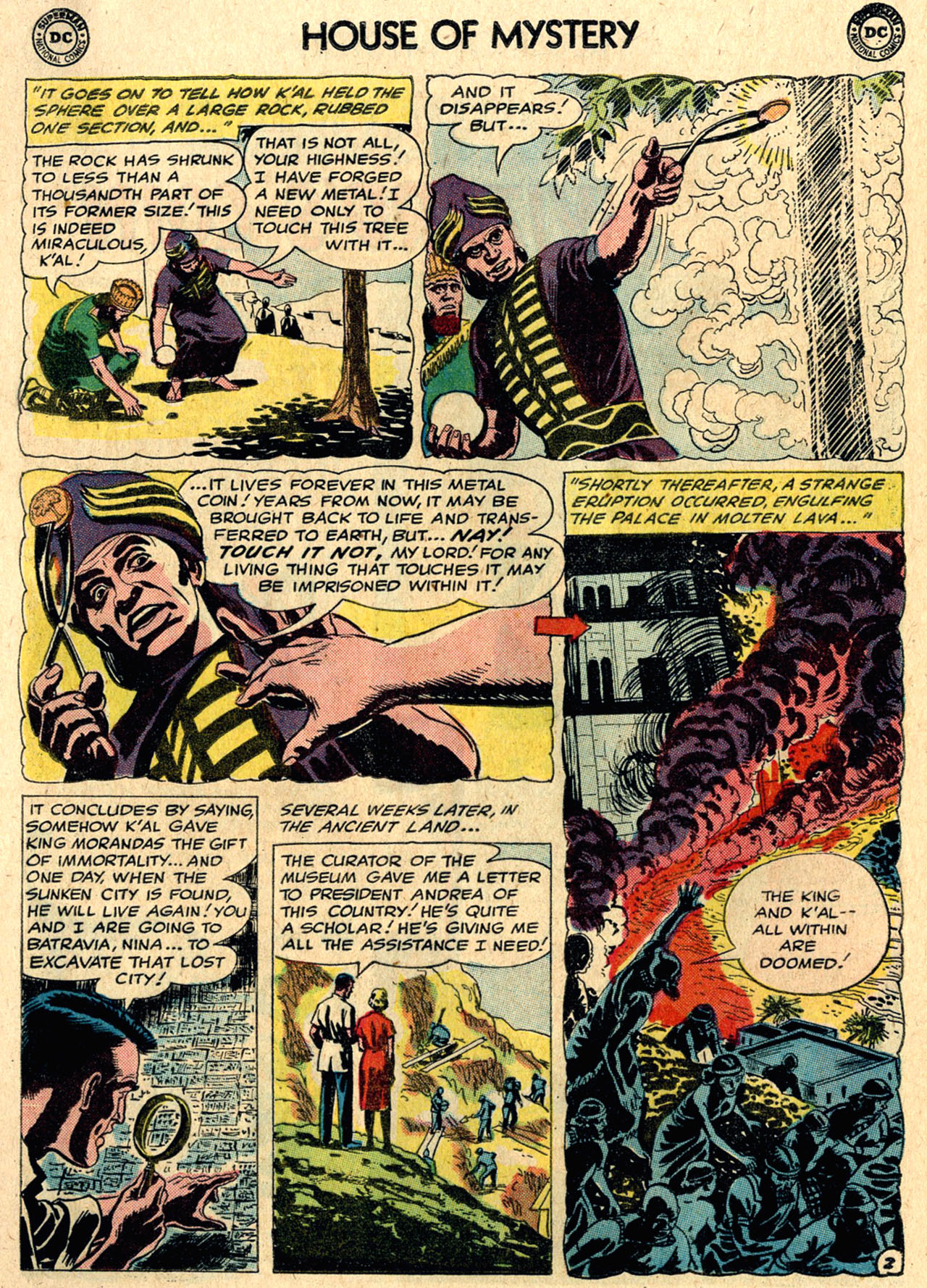 Read online House of Mystery (1951) comic -  Issue #94 - 16