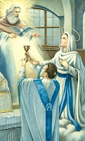 Priest and the Blessed Mother