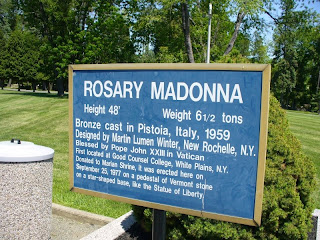 Madonna Rosary Sign