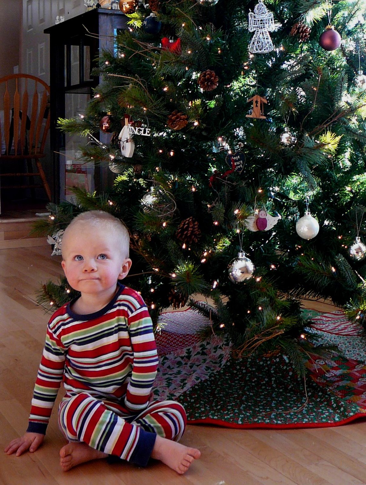 [Micah+under+Granny's+Christmas+tree.JPG]