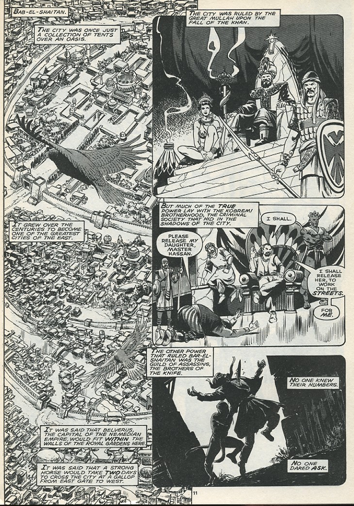 Read online The Savage Sword Of Conan comic -  Issue #165 - 13