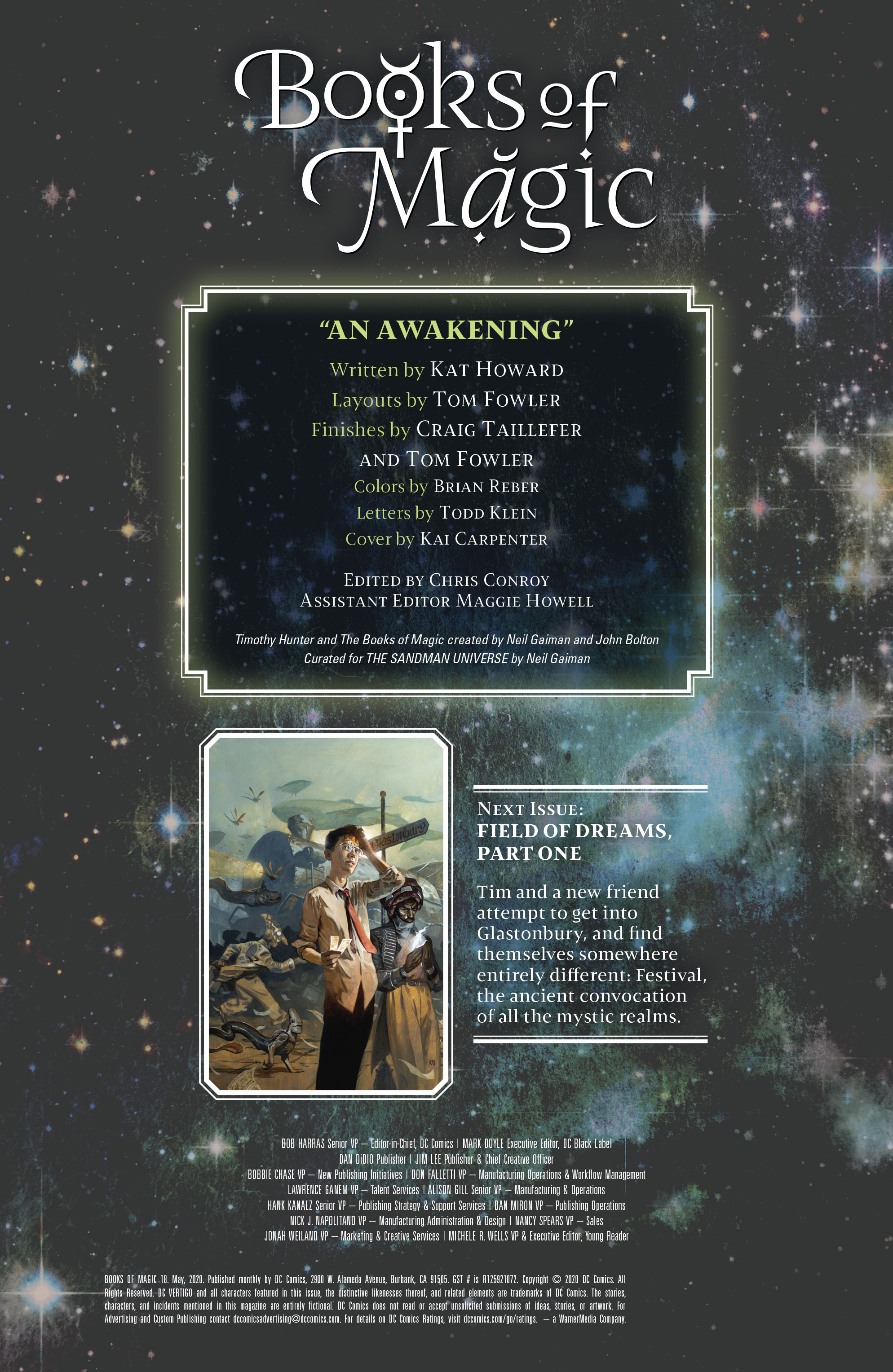 Read online Books of Magic (2018) comic -  Issue #18 - 24