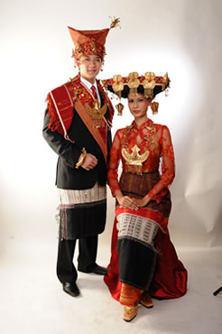 wedding dress colection: Batak Karo Wedding Dress