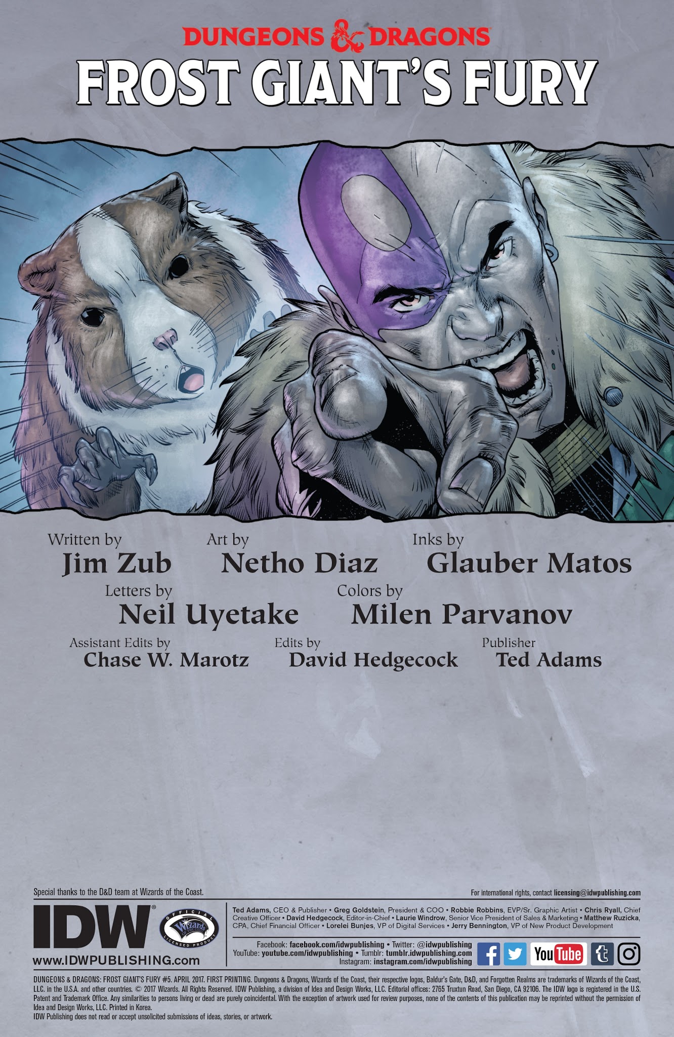 Read online Dungeons & Dragons: Frost Giant's Fury comic -  Issue #5 - 2