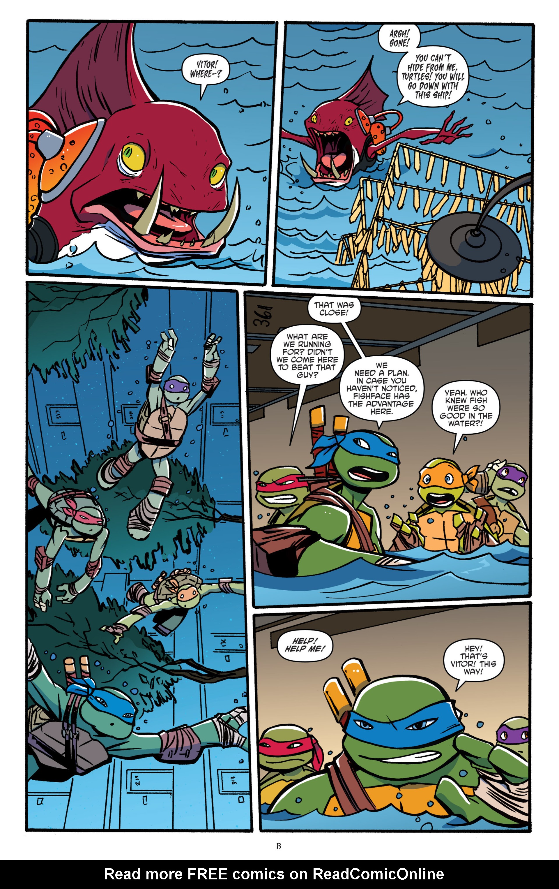 Read online Teenage Mutant Ninja Turtles New Animated Adventures comic -  Issue #5 - 15