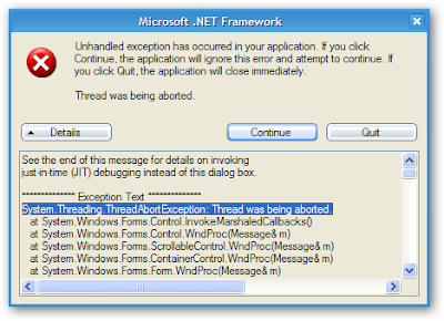 WeB LoG'S JuUiER: Cross-thread operation not valid: Control accessed ...