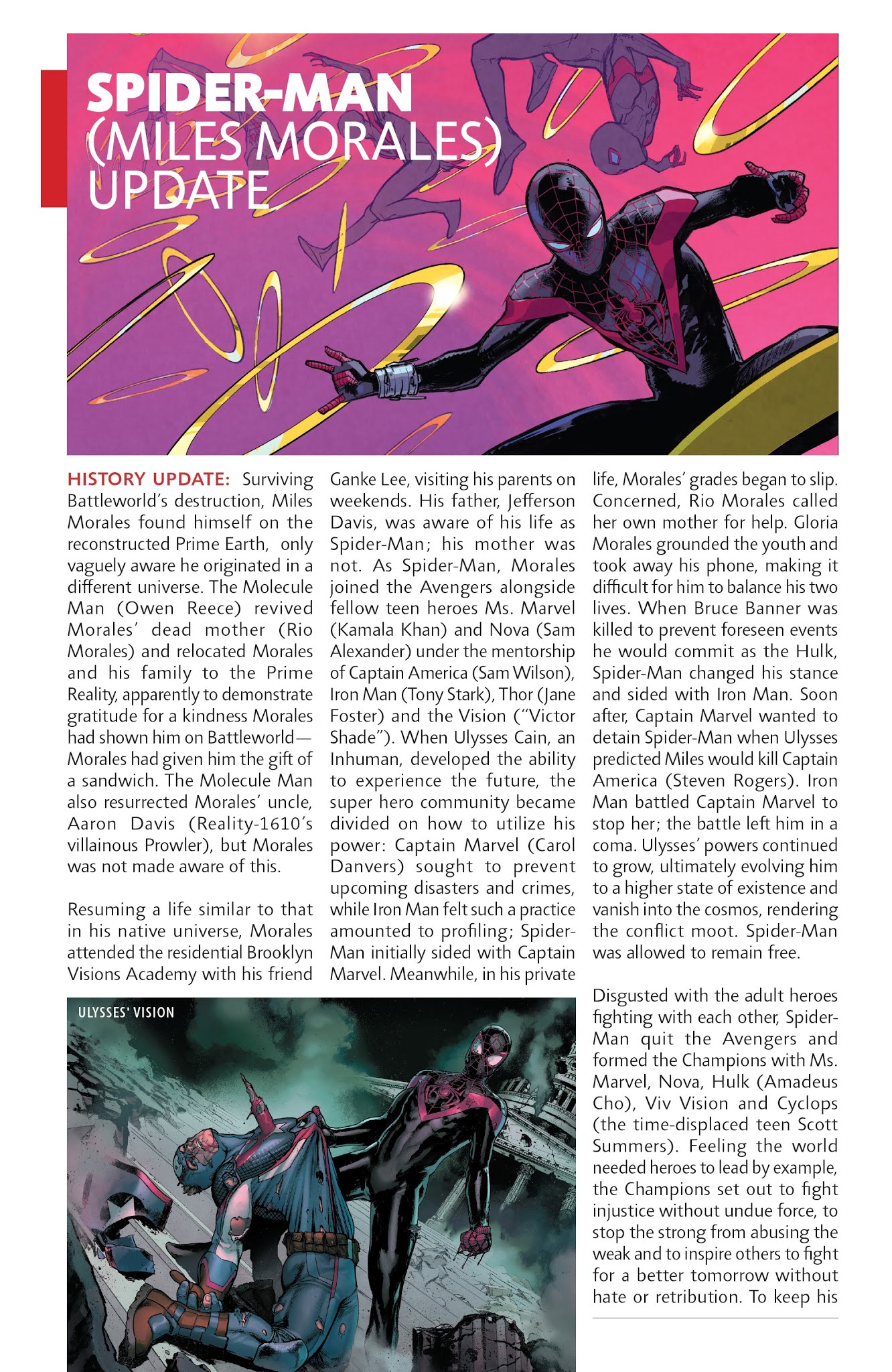 Read online Spider-Geddon Handbook comic -  Issue # Full - 19