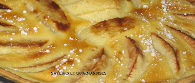 Saveurs et Gourmandises: Tarte aux Pommes à l'Alsacienne.