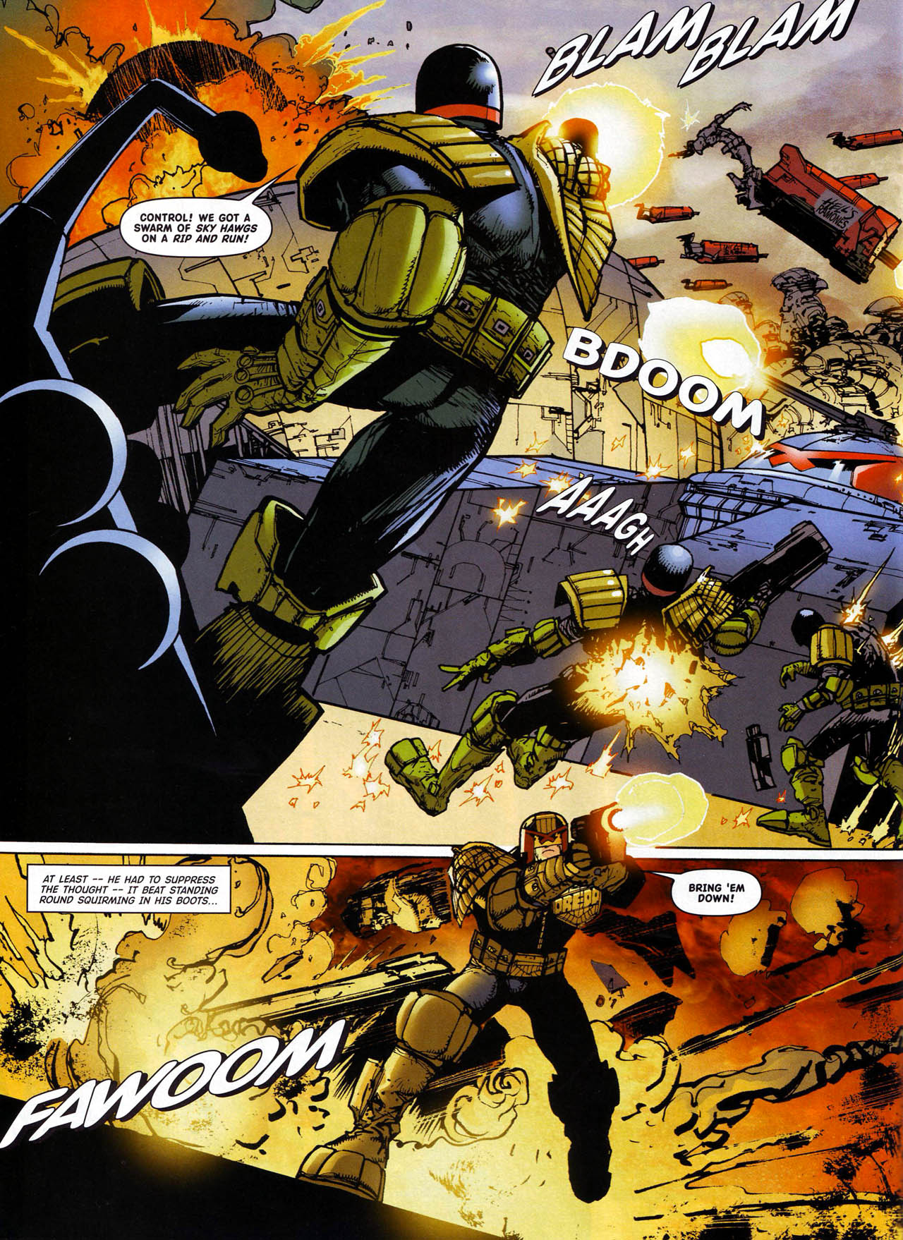 Read online Judge Dredd Megazine (Vol. 5) comic -  Issue #237 - 22