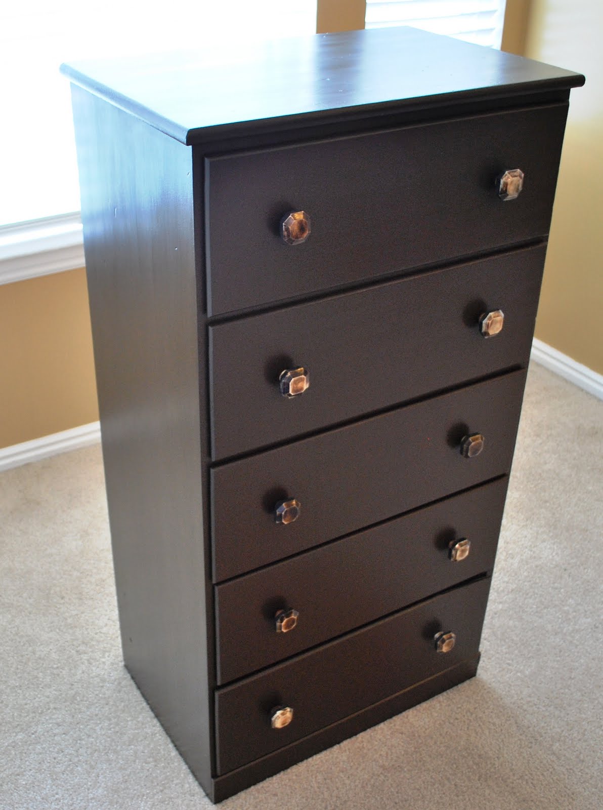 B's Refurnishings Brown Chest of Drawers Privately Sold