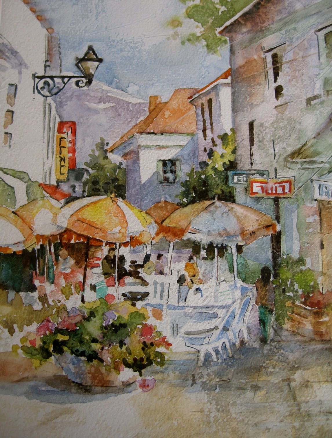 Watercolors by Robyn Cafe Bistro