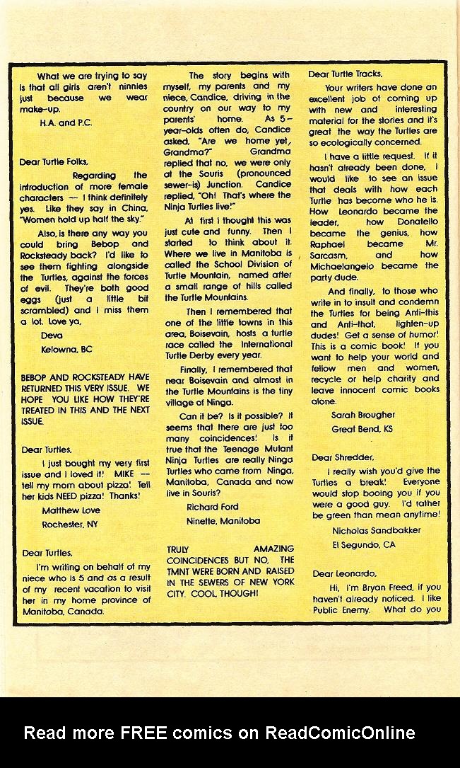 Read online Teenage Mutant Ninja Turtles Adventures (1989) comic -  Issue #24 - 23