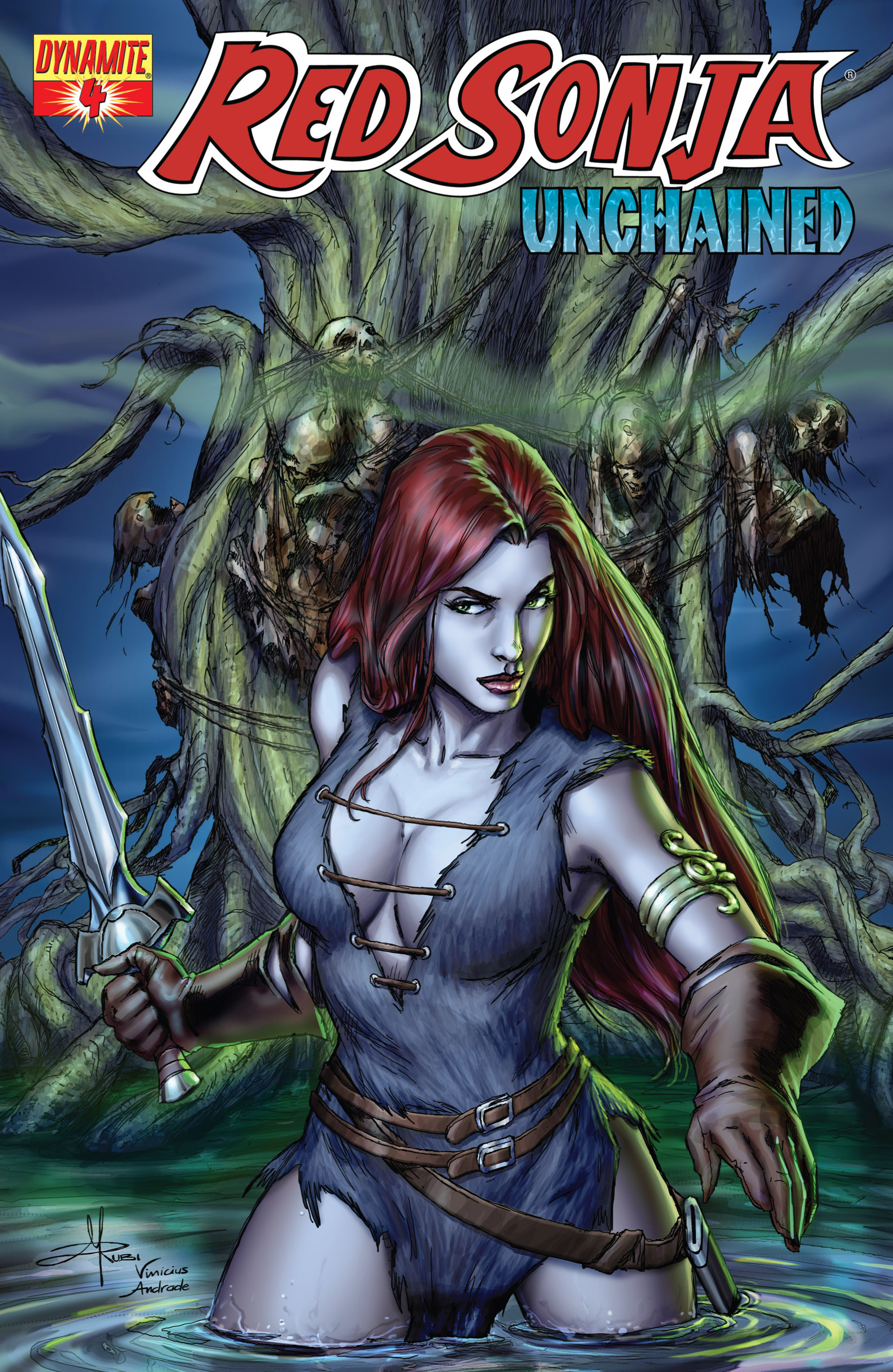 Read online Red Sonja: Unchained comic -  Issue #4 - 1