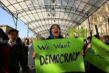 we want democracy