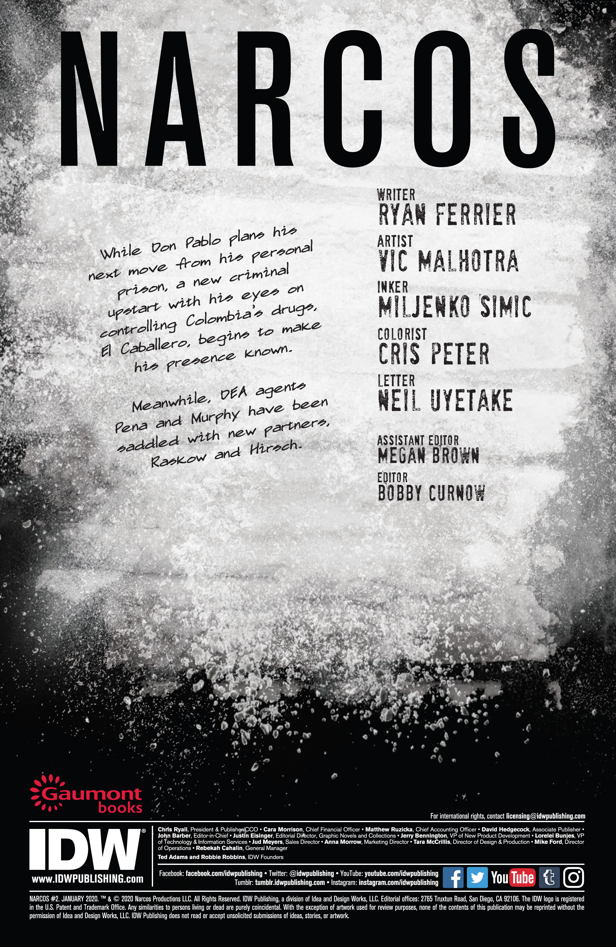 Read online Narcos comic -  Issue #2 - 2