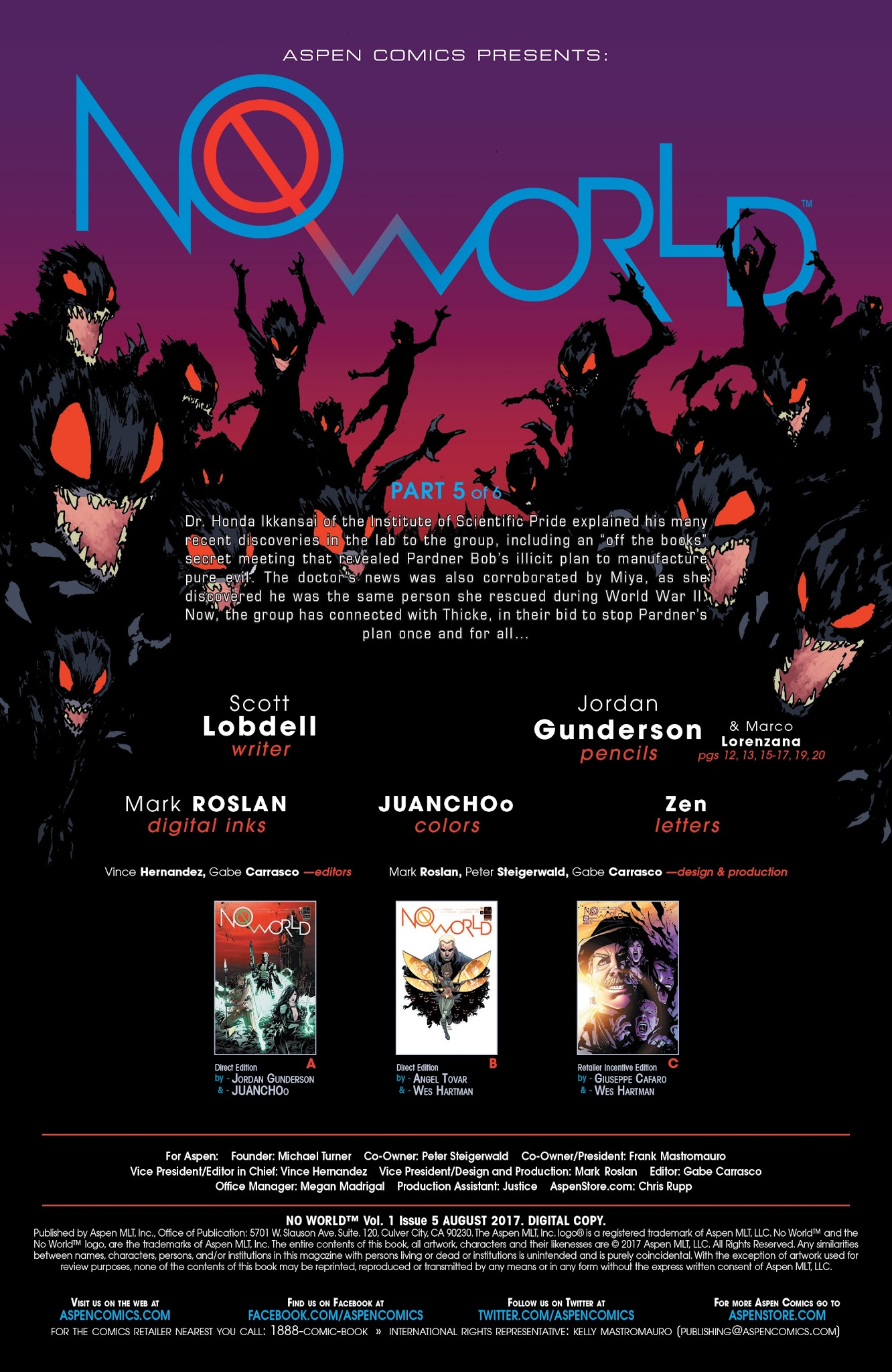 Read online No World comic -  Issue #5 - 3