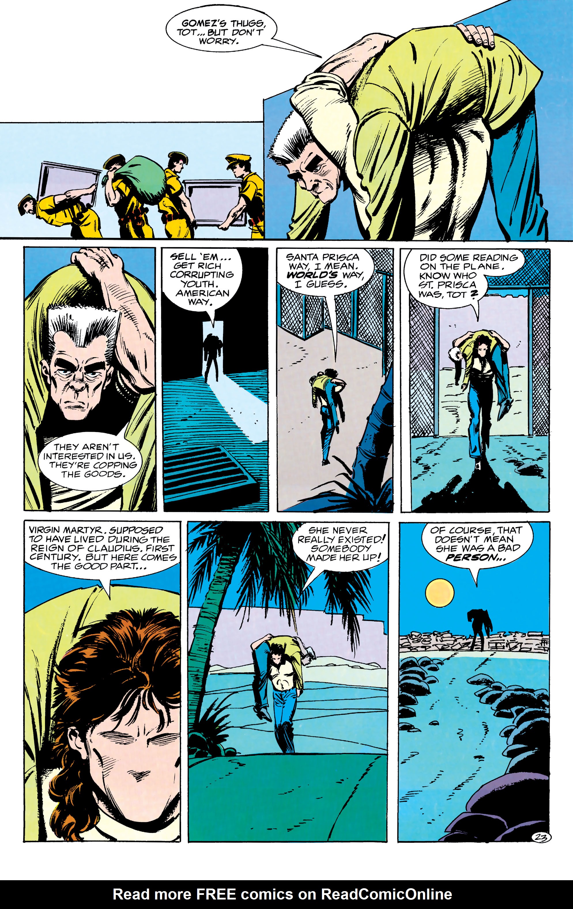 Read online The Question (1987) comic -  Issue #11 - 24