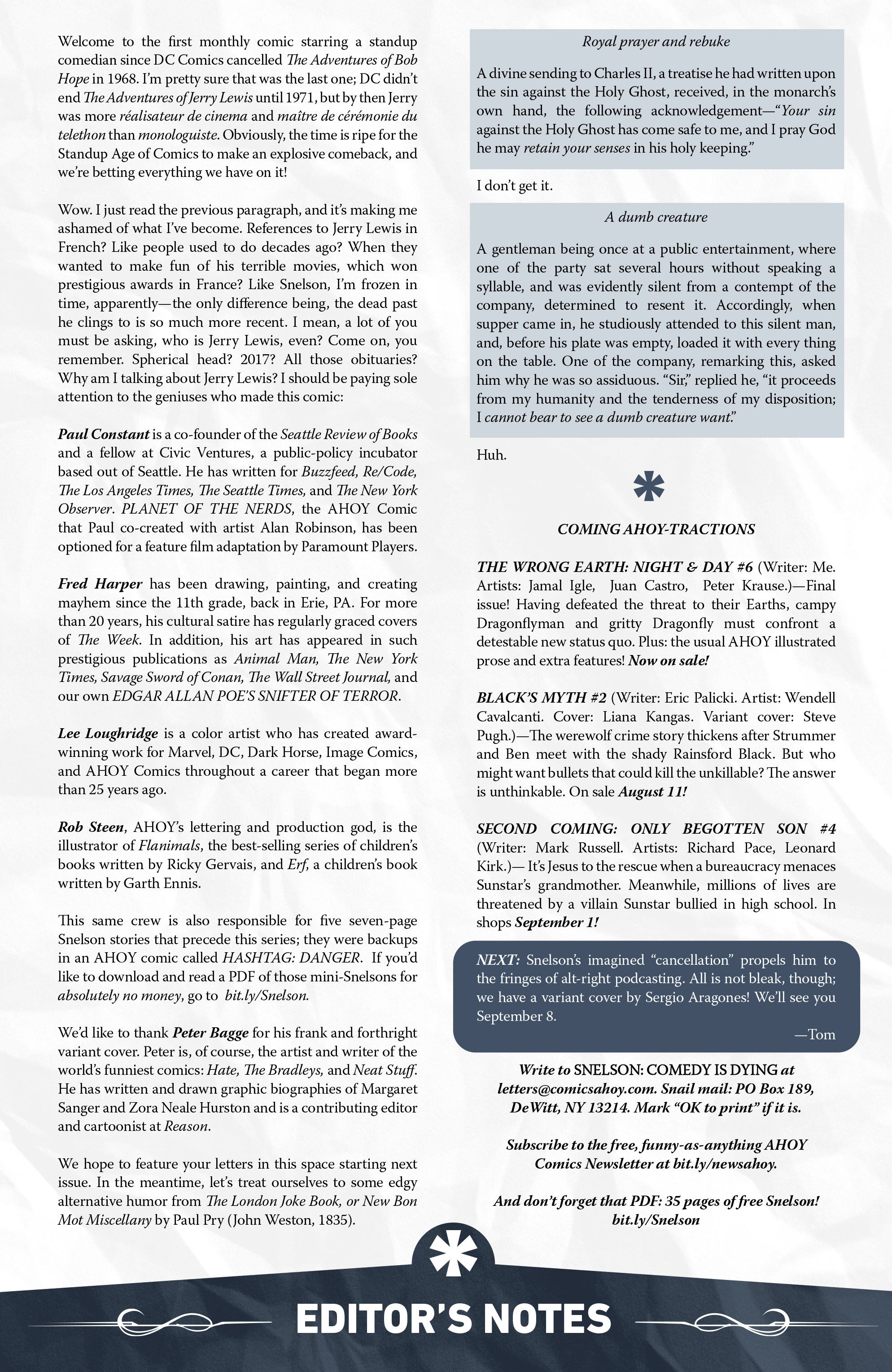 Read online Snelson comic -  Issue #1 - 23