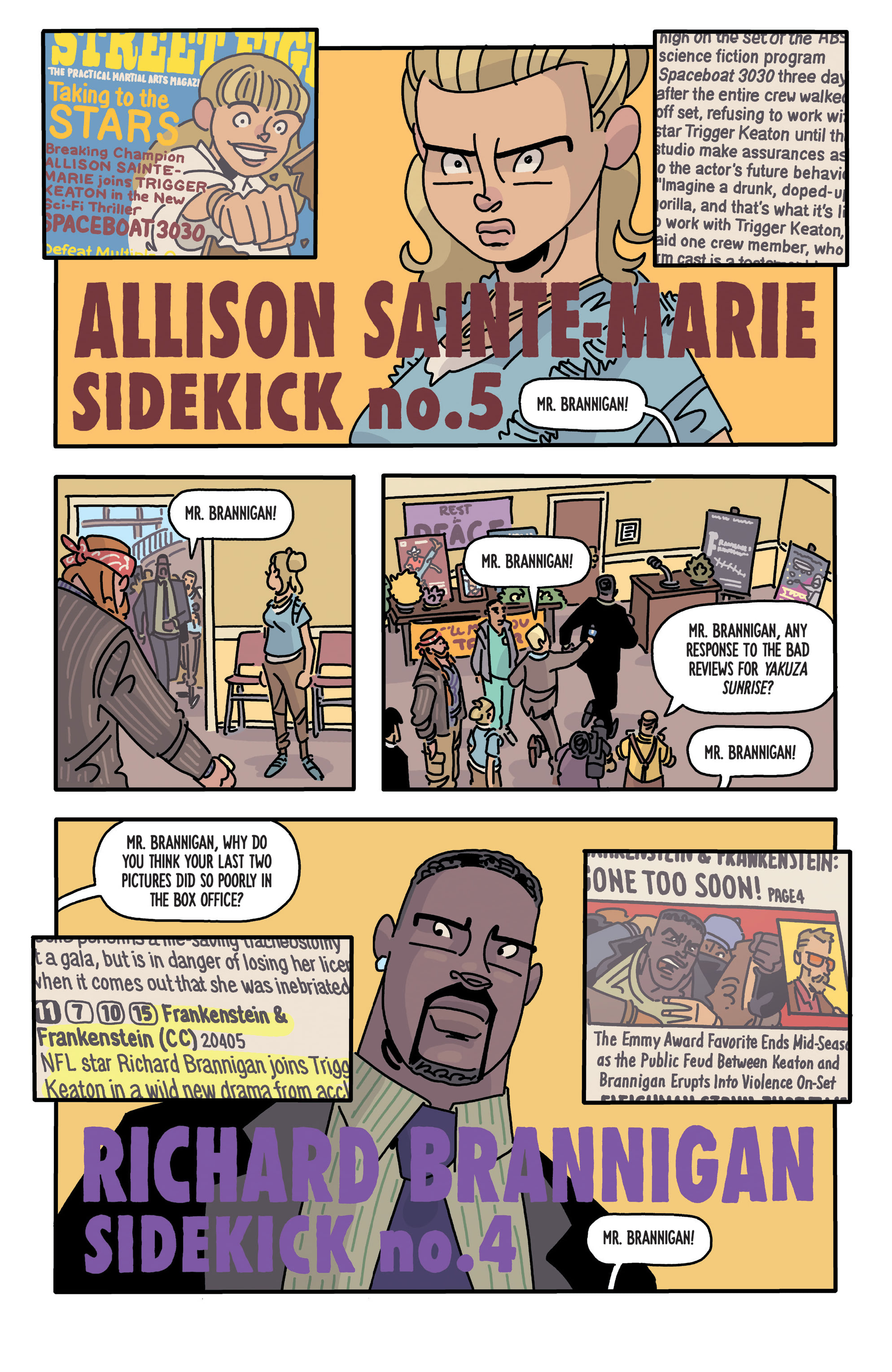 Read online The Six Sidekicks of Trigger Keaton comic -  Issue #1 - 15
