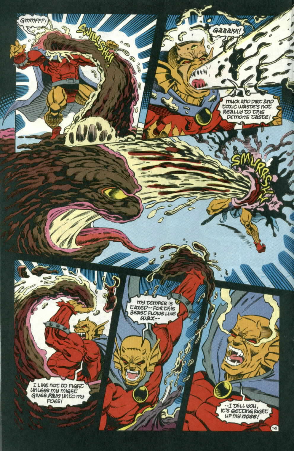Read online The Demon (1990) comic -  Issue #32 - 15