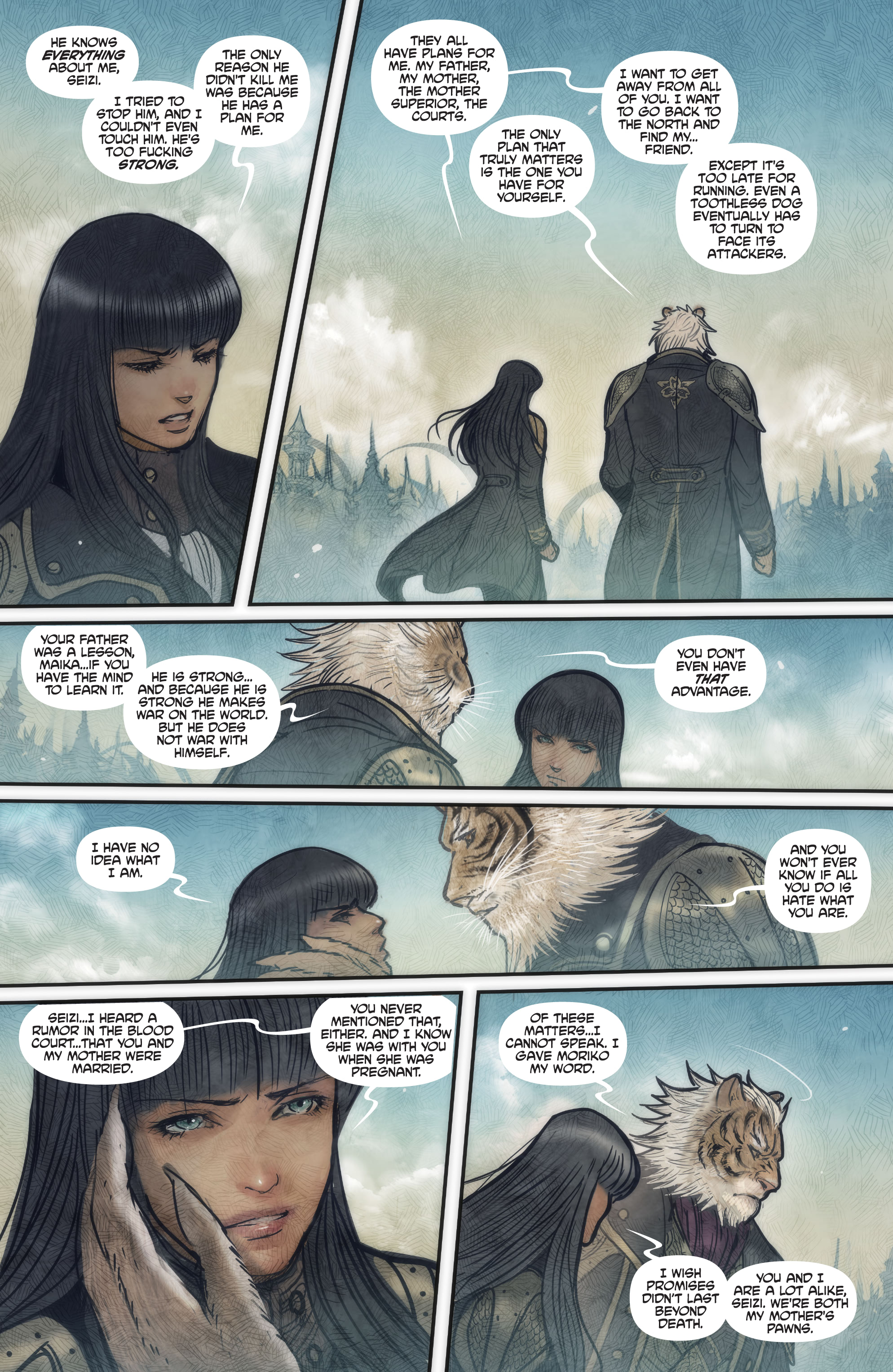 Read online Monstress comic -  Issue #25 - 8