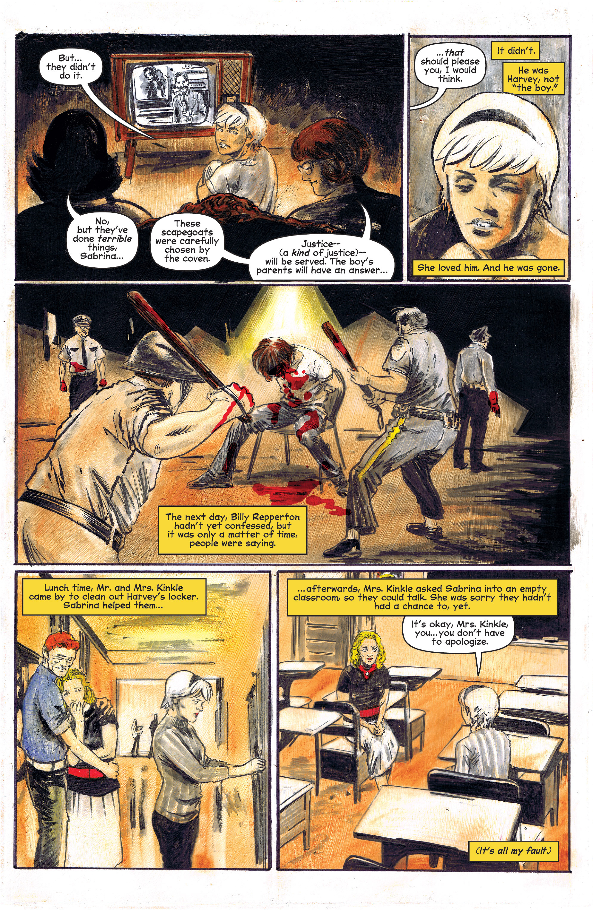 Read online Chilling Adventures of Sabrina comic -  Issue #4 - 25