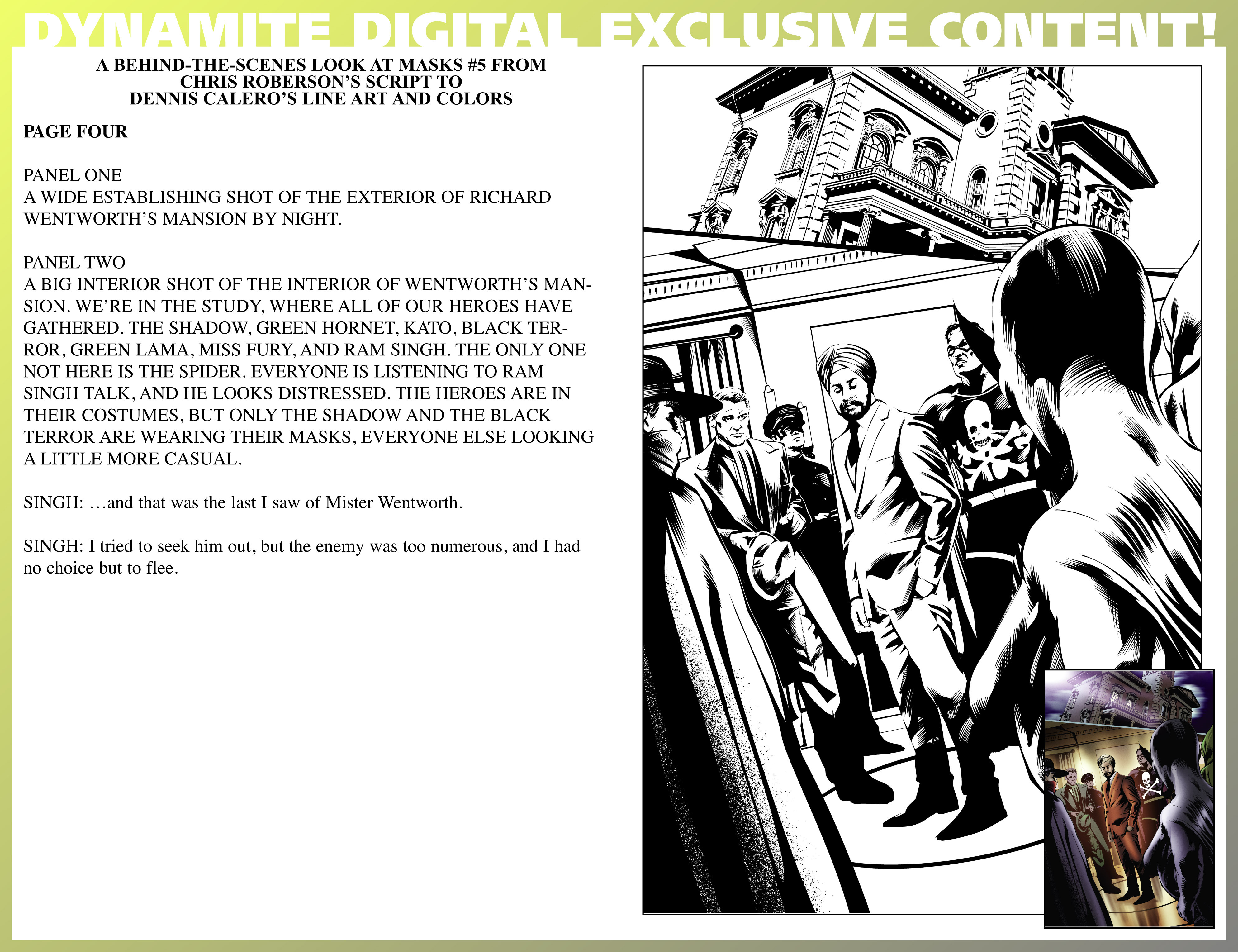 Read online Masks comic -  Issue #5 - 35