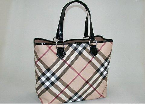 Rejected Handbag . com: BURBERRY - MEDIUM NOVA CHECK TOTE BAG