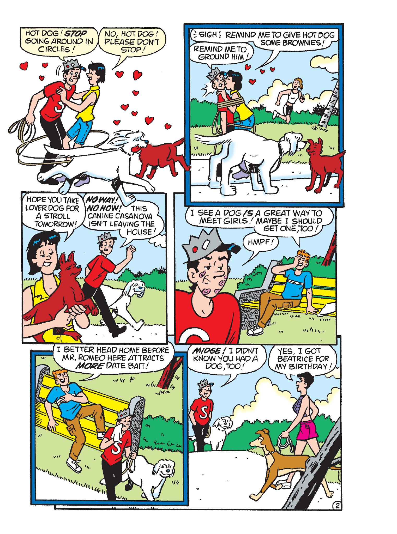 Read online Archie's Funhouse Double Digest comic -  Issue #20 - 242