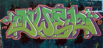 graffiti green,graffiti alphabet